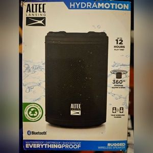 Hydramotion Altec Lansing IMW1100-BLK HydraMotion Bluetooth Speaker - Black Box